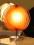 Lampa MOON orange stolikowa lampka LIVING ART