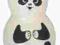 Balony MISIE PANDA 4szt szer. 40cm DUŻE