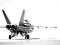 f18 taxiing bw - fototapeta 183x254 cm