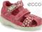RÓŻOWE STABILNE SANDAŁKI ECCO Hide Seek SKÓRA - 26