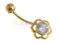 PIERCING ZŁOTY KOLCZYK DO PĘPKA - EJUBILER