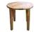 STOLIK KAWOWY, ŚR: 50cm, WYS: 50cm,  MEBLE DĘBOWE