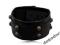 Bransoletka CZARNA Szeroka SKÓRZANA z ćwiekami