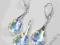 SWAROVSKI KOLCZYKI I WISIOREK CRYSTAL AB SVAROWSKI