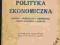 Polityka ekonomiczna, Czerkawski, 1919