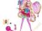 Mattel Barbie Brokatowa Wróżka Różowa T3037