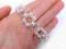 Bransoletka Swarovski Elements perły i bicony