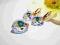 komplet SWAROVSKI SERCA srebro925 CRYSTAL AB 14 18