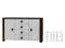 Meble systemowe komoda DK-3 system DUO wenge klon