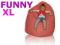 FOTEL FUNNY XL PUFA pufy ORYGINALNY worek sako