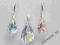 PS ~ Swarovski Drop Kropla ~ 22 + 28 mm komplet ~