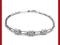 SREBRNA BRANSOLETKA Z CYRKONIAMI OD ELIZY! B-38