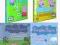 ŚWINKA PEPPA  POLSKI DUBBING ZESTAW 4 DVD +PUZZLE