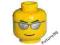 =F86= Nowe LEGO Yellow Head Glasses 3626bpb193 ==