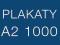 Plakaty A2 1000 szt. kreda błysk 135g - w 2 dni