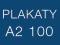 Plakaty A2 100 szt. kreda błysk 135g - w 2 dni
