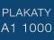 Plakaty A1 1000 szt. kreda błysk 135g - w 2 dni