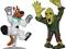 Scooby Doo figurki 2 Scooby-Doo Kosmonauta i Zombi