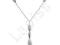 Lapiss - Naszyjnik srebrny Ganezzi