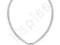 Lapiss - Naszyjnik srebrny z supelkiem