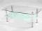 Elegancka ława szklana MONA stolik do salonu