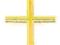 ZŁOTY KRZYŻYK  pr.333 Nowy + wysyłka GRATIS