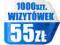 1000 szt. WIZYTÓWKI dwustronne w 48H.
