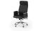 Fotel biurowy RICARDO czarny aluminiowy multiblock