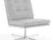 Fotel CARERA biały sofa krzesło LIVING ART