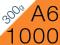 ULOTKI A6 1000 szt kreda mat 300g w 3 dni