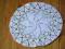 OKRĄGŁA  SERWETKA - średnica  29,5 cm - szydełko