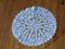 OKRĄGŁA  SERWETKA - średnica  30 cm - szydełko
