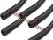 Wąż do elektronarzędzi 36x4m gruby czarny elestycz