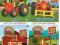 TRAKTOR TOM PAKIET 4 DVD + PUZZLE  FOLIA