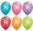 Balon QL 11" z nadr. 70, pastel mix