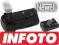 Akumulator LP-E6 + Battery Pack Grip do Canon 60D