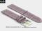 PASEK DO ZEGARKA 20 mm DILOY 361.20.18 FIOLETOWY