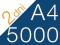 ULOTKI składane A4 5000 szt kreda 135g PROMOCJA