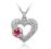 SWAROVSKI Piękny naszyjnik SERCE DZIEŃ KOBIET