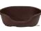 Lindo ciemnobrązowy kosz dla psa - 74 x 52 x 27 cm