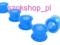 PIERCING NIEBIESKIE TUNELE SILIKONOWE FLEXI 20mm