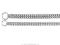 OBROŻA ŁAŃCUSZEK 60cm/2,5mm TX-2239