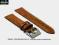 pasek do zegarka  22 mm  DILOY 368.22.9 brązowy