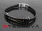 ŚWIETNA BRANSOLETKA KAUCZUK + STAL 316 L #BA093