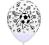 Balony Gumowy Ql. Piłka Nożna Euro 2012 30cm-5 szt