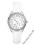 GUESS White Leather Zegarek WMN