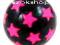 Kolczyk do języka UV GWIAZDKI BLACK AND PINK