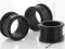 czarne silikonowe tunel tunele Plug Plugi 8mm