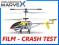 HELIKOPTER T-38 GYRO 3ch crash test FILM!!! T-38