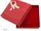 Opakowanie na komplet kart. OP-K006/K czerwone